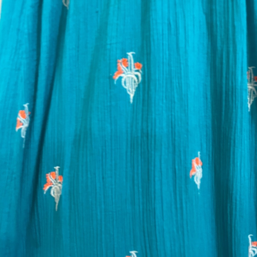 Anthropologie Floreat full length halter maxi dress. - Picture 10 of 11